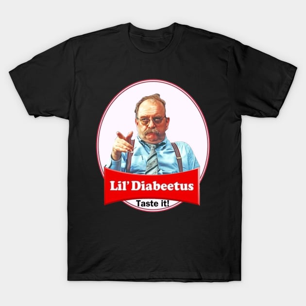 Diabeetus Wilford Brimley T-Shirt by Jusstea